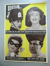 DEUTSCHE ILLUSTRIERTE Zeitschrift Nr. 9 - 27. Februar 1954   ALI KHAN