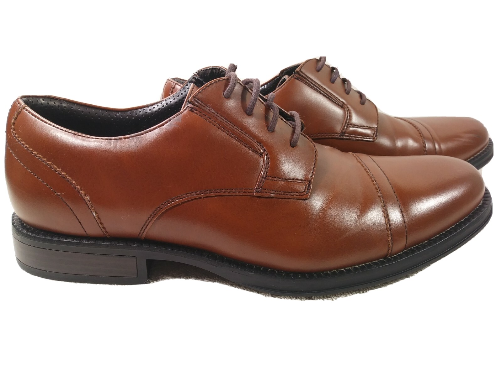 SAOLA Scarpe eleganti Oxford stringate Dockers Garfield da uomo taglia 9M 90 36452 punta a cappuccio