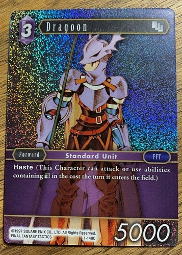 Final Fantasy TCG Trading Card Game Opus 1 *FOIL* Singles Legend Hero Rare Commo - Picture 113 of 159