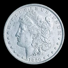 1880-O Morgan Silver Dollar