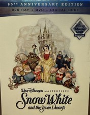 Snow White The Seven Dwarfs - 85th Anniversary Edition - Blu-Ray DVD DCode