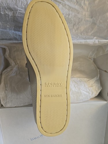 Sperry Top-Sider A/O Ice 2-Eye Leather Deck Boat Shoes US Women 8W BNIB - Picture 3 of 5
