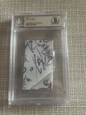Pat Tillman Beckett Authenticated Cut Signature From A Team Signed Football RARE