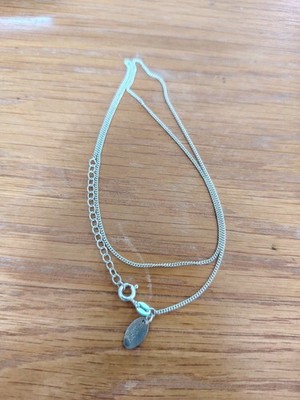Simply Silver Used 2.5g 925 Sterling Curb Chain Necklace Length 16 /17 /18 Inch