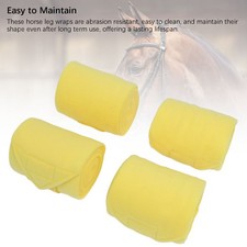 Horse Leg Bandage Horse Leg Wrap Comfortable Fit Soft Fleece For Equestrian