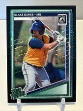 Blake Burke 2025 Donruss Optic Rated Prospect Black Circles  #179 - Brewers