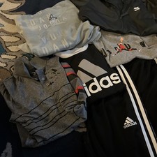 Nike Adidas Jordan UA Boys Sz M/L-XL Lot 26