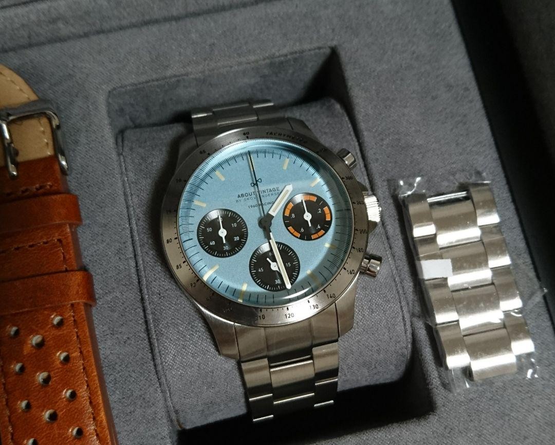 ABOUT VINTAGE 1960 RACING 限定 917 Gulf ABOUT VINTAGE 1960 RACING Limited 100 Watch Porsche 917 Gulf