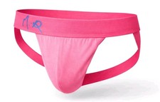 M:R Men's Pink Jockstrap Size Small