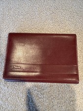 Longchamp Merlot Trifold Wallet With Id Sleeve - Excellent condition 