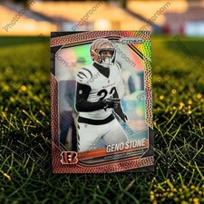 2025 Panini Prizm Football Geno Stone Red Prizm #61 /180 Bengals