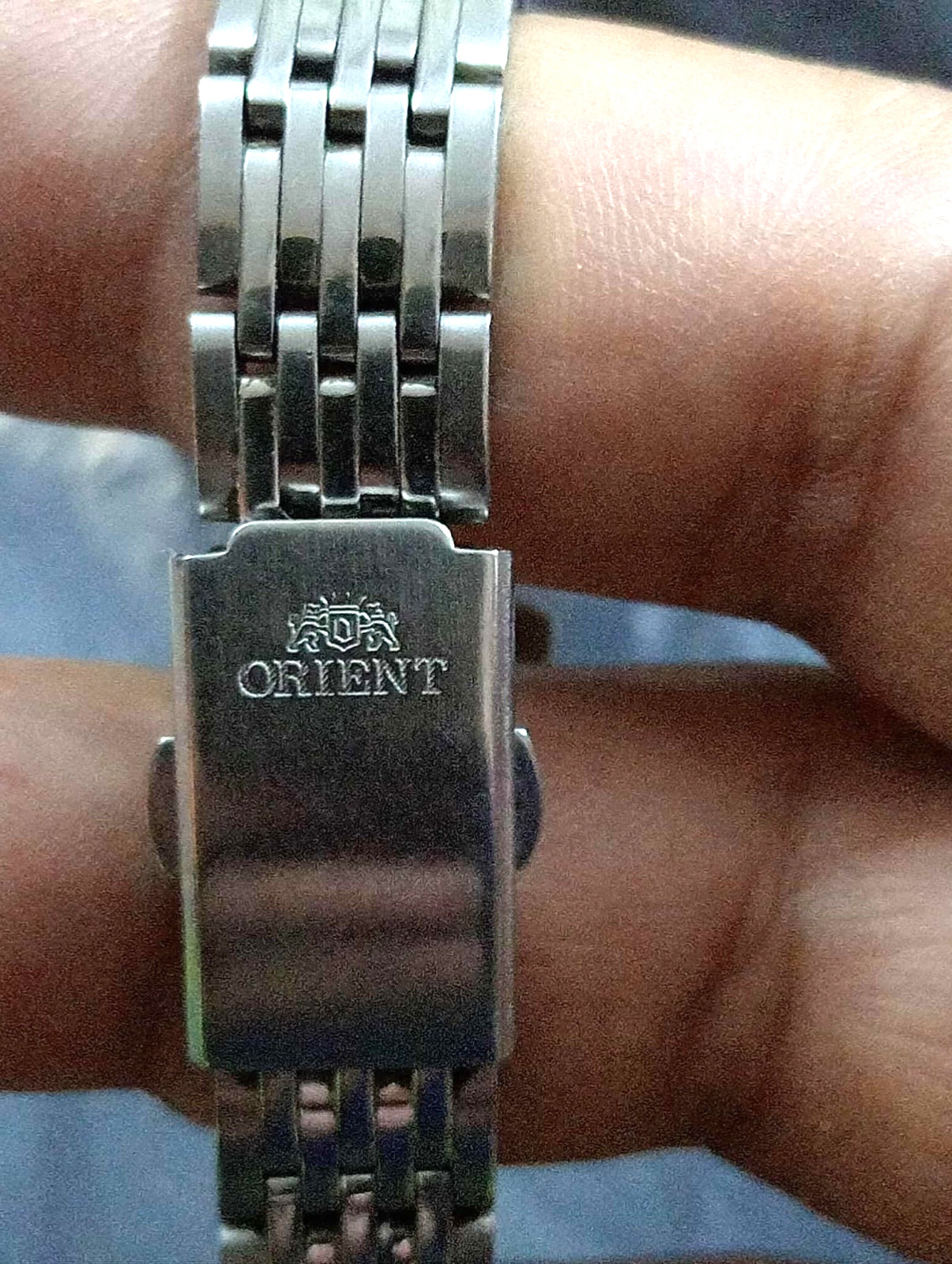 Orient Stainless Steel Rectangular Quartz Watch –… - image 2