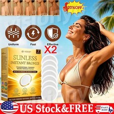 Sunless Natural Glow Tanning Microdarts Patch Enhances Natural Tan 2026 New