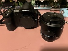 Samsung Galaxy NX Mirrorless Camera Wi-Fi 4G 18-55mm Lens EK-GN120ZKAXAR 