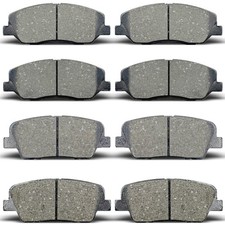 Front and Rear Ceramic Brake Pads Set For Hyundai Entourage, Kia Sedona Borrego