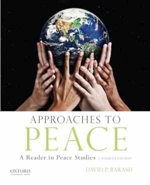 Approaches to Peace - Paperback, by Barash David P. - Acceptable