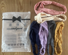 Women Headband Bundle of 6 - Multiple Colored - Never Worn