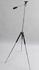 Vintage Star-D Falcon D-16 Aluminum Camera Tripod USA Pan Tilt Head Scope Stand