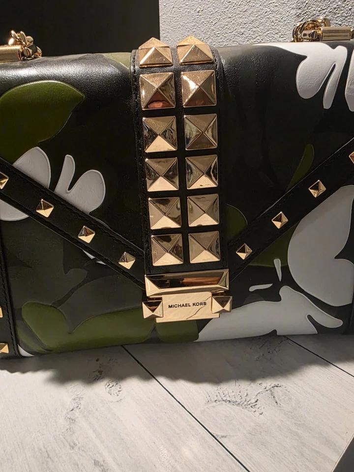 Bolso Bandolera/Hombro Convertible Michael Kors Whitney Butterfly Camuflado Nuevo con Etiquetas Foto 4 de 4