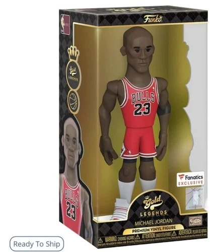 Funko NBA Michael Jordan Premium Vinyl Gold Legends 12" Exclusive Series One