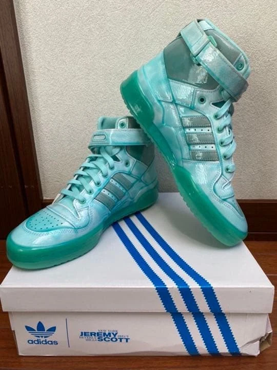 adidas Jeremy Scott x Forum High Dipped - Acid Mint for Sale