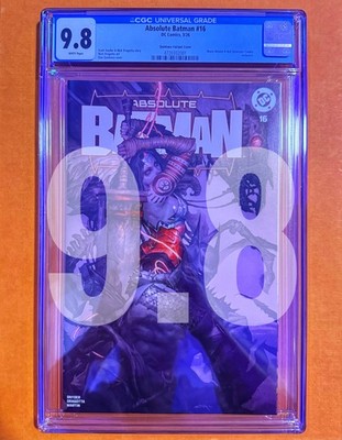 Absolute Batman #16 CGC 9.8 Dan Quintana Heavy Mental Variant Cover LTD 1000