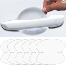 10pcs Clear Car Door Handle Scratch Protector TPU Car Door Sticker Universal Pro