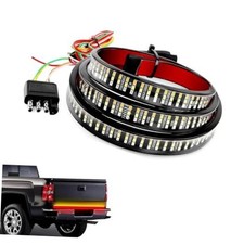 59" LED Tailgate Light Bar, 12V Triple Row LED Tail Strip, IP65 Waterproof