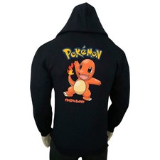 POKEMON GO CHARMANDER PRINT MEN'S HOODIE SWEATSHIRT