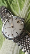 Vintage Omega Seamaster De Ville Silver Dial Men's Automatic Watch 1960s
