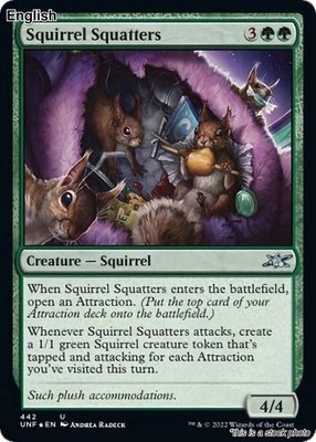 Squirrel Squatters [UNF - 156] Unfinity