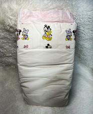 Vintage 1985 Disney Baby Disposable Diaper plastic Mickey Minnie Donald Daisy