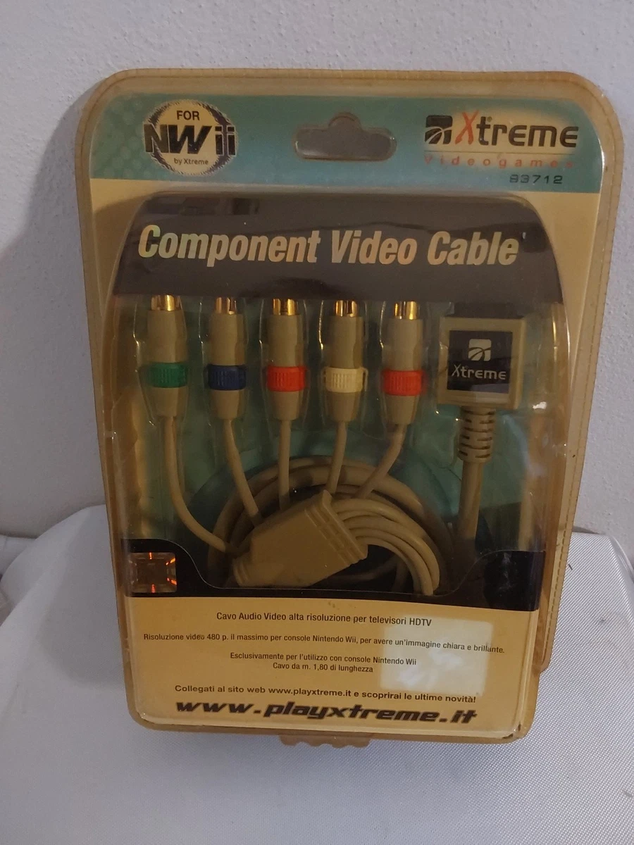 Cavo Componente AV HD Per Wii U – Adattatore Video Audio Da 180 Cm – Bewinner - 3