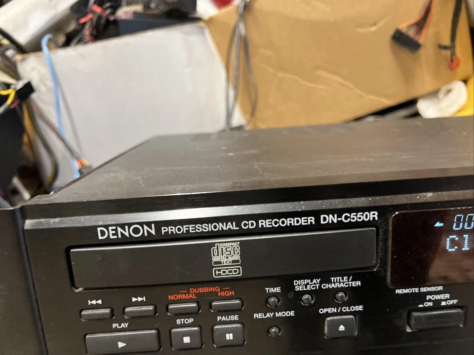 Denon DN-C550R CD Recorder UNTESTED - Image 2 of 4