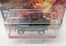 Greenlight Hollywood 1:64 MacGyver 1987 Jeep Wrangler YJ Black
