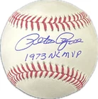 Pete Rose Signed Autographed OML Baseball JSA & Rose Hologram 1973 NL MVP