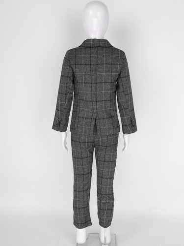 Suits for Kids Boys Slim Fit Suit 3 Piece with Blazer Pants and Bow Tie Outfits - Picture 28 of 71