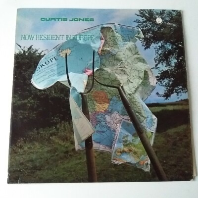 Curtis Jones - Now Resident In Europe - Vinyl LP UK 1st Press Blue Horizon EX+