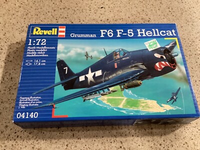 Revell 1/72 Grumman F6 F-5 Hellcat Model Kit- New