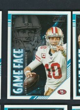 2020 Score NFL Football Game Face # GF-JG Jimmy Garoppolo