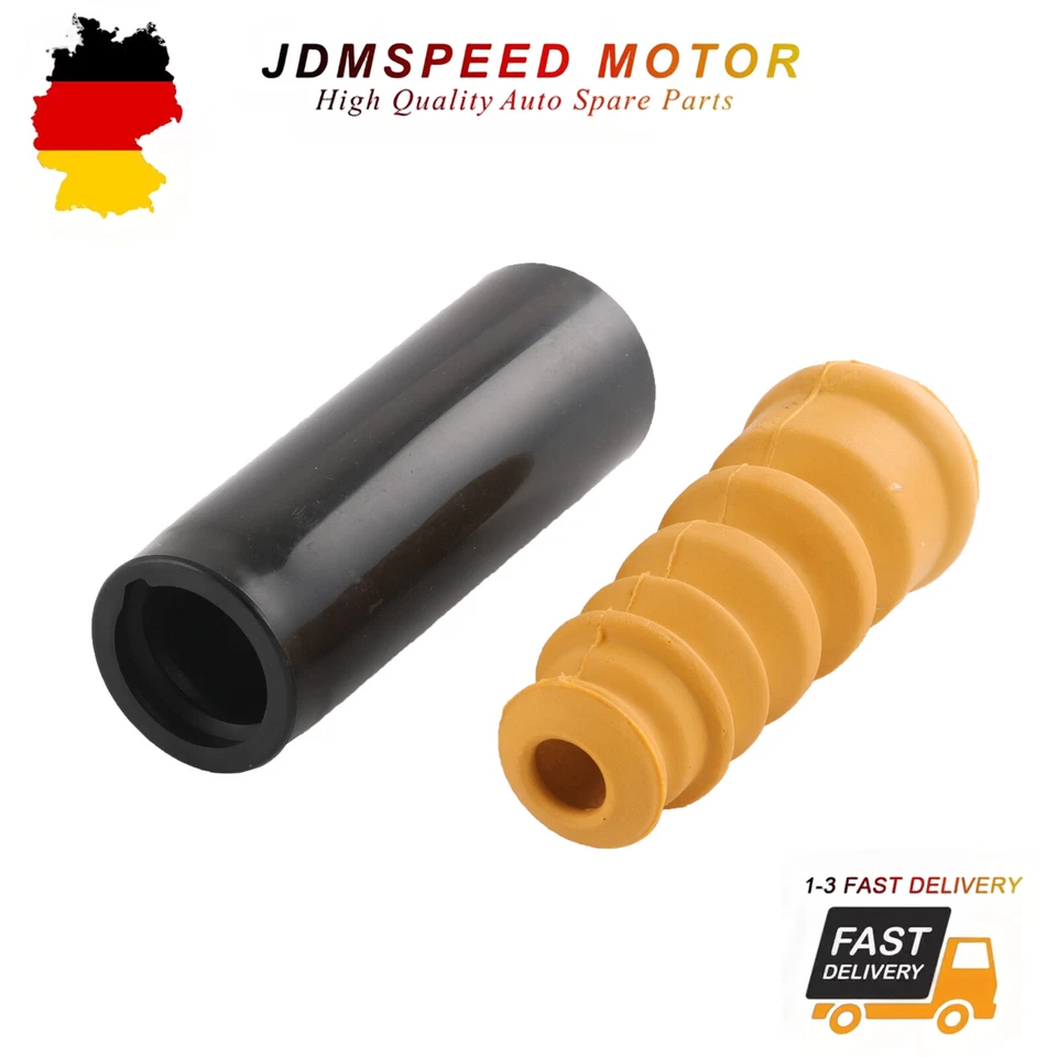 2X FÜR VW GOLF 4 5 POLO SCIROCCO SKODA RAPID ANSCHLAGPUFFER STOSSDÄMPFER HINTEN - Bild 4 von 4