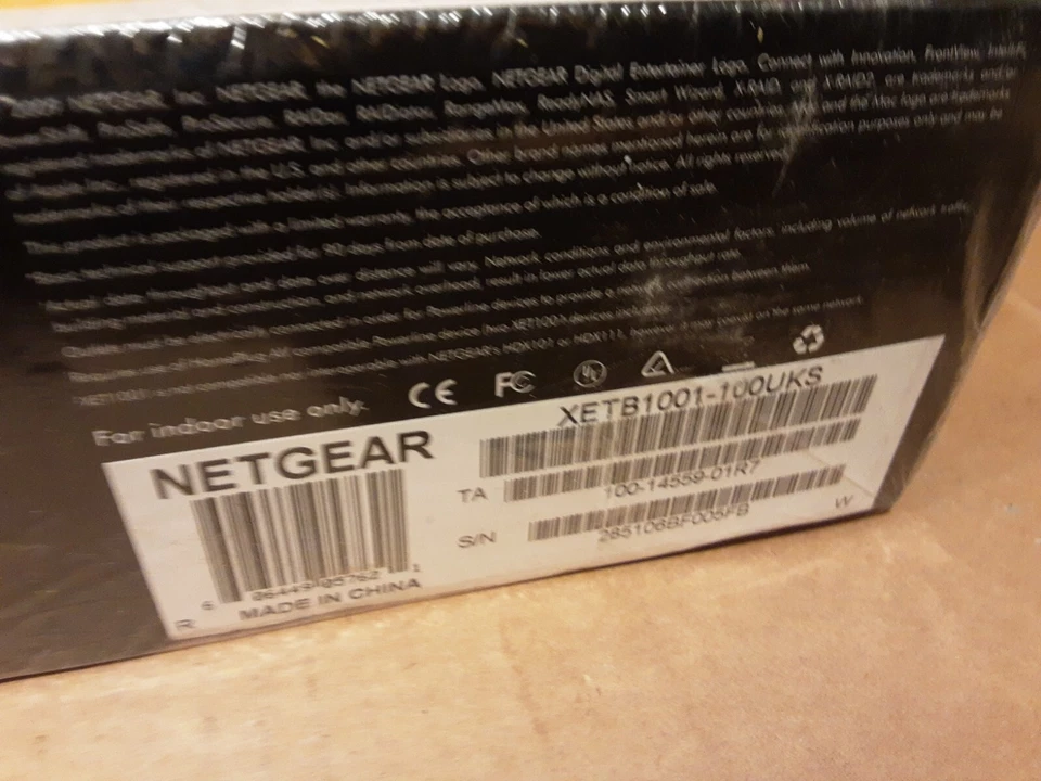 NETGEAR 85Mbps Powerline Network ADAPTER KIT XEB1001. REF:CD_18 - Image 3 of 4