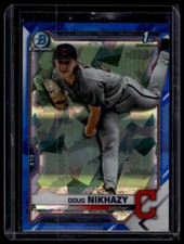 2021 Bowman Draft Sapphire Edition #BDC-143 Doug Nikhazy