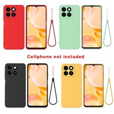 Funda de silicona delgada suave táctil natural de alta resistencia para teléfono celular ZTE Blade A55
