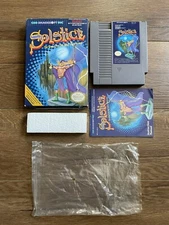 Solstice: The Quest for the Staff of Demnos Nintendo NES Complete In Box