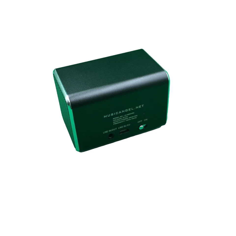 Altavoz portátil Music Angel Friendz JH-MD04E2 AUX microUSB negro usado Foto 3 de 4