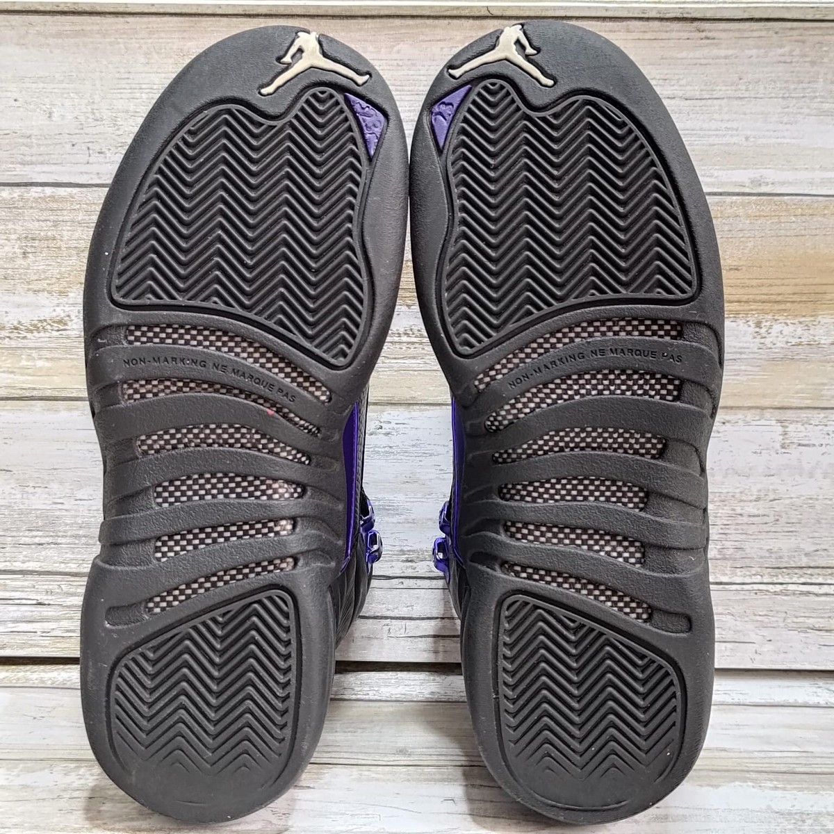 Nike Air Jordan 12 Retro GS Dark Concord DH0905-005 Black Shoes Size 5Y / 6.5W | eBay
