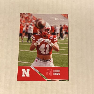2024 ONIT Nebraska Cornhuskers FOOTBALL card ELLIOTT BROWN
