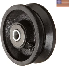 Robust 4" V-Groove Wheel with 1-7/8" Hub - Perfect for Industrial Solutions