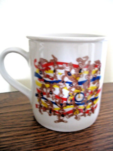 Vintage Nestle Quik Bunny Rabbit Chocolatey Fun Ceramic Coffee Mug